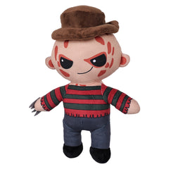 Movie A Nightmare On Elm Street Freddy Krueger Cosplay Plush Toys Cartoon Soft Stuffed Dolls Mascot Birthday Xmas Gift - Coshduk