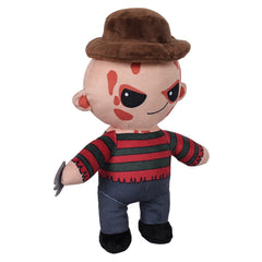 Movie A Nightmare On Elm Street Freddy Krueger Cosplay Plush Toys Cartoon Soft Stuffed Dolls Mascot Birthday Xmas Gift - Coshduk