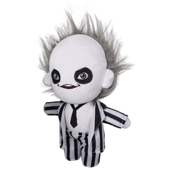 Movie Beetlejuice 2 (2024) Beetlejuice Cosplay Plush Toys Cartoon Soft Stuffed Dolls Mascot Birthday Xmas Gift 