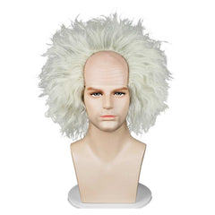 Movie Beetlejuice 2 (2024) Beetlejuice White Wig Cosplay Accessories Halloween Carnival Props