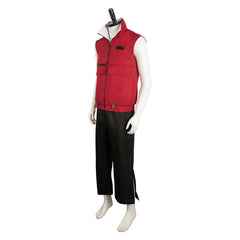 Movie Boy Kills World Boy Red Sleeveless Outfits Cosplay Costume Halloween Carnival Suit