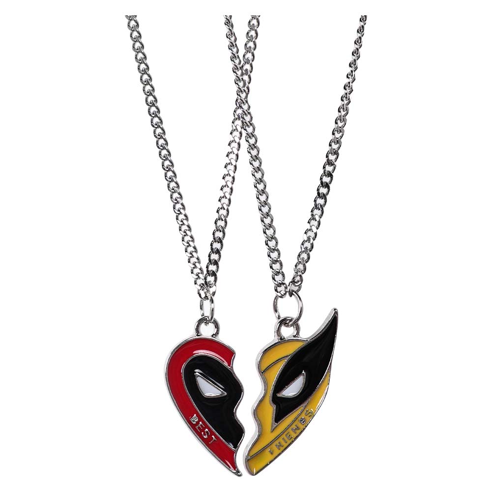 Movie Deadpool & Wolverine (2024) Deadpool Necklace Cosplay Halloween Carnival Costume Accessories Props