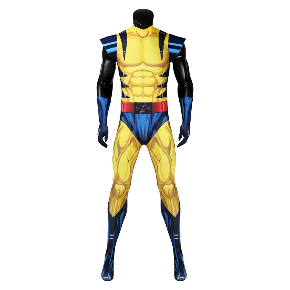 Deadpool & Wolverine (2024) James Howlett Logan Yellow Jumpsuit Outfit ...