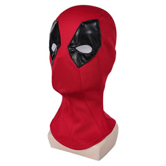 Movie Deadpool & Wolverine (2024) Wade Wilson Red Mask Hat Cosplay Halloween Carnival Accessories Props