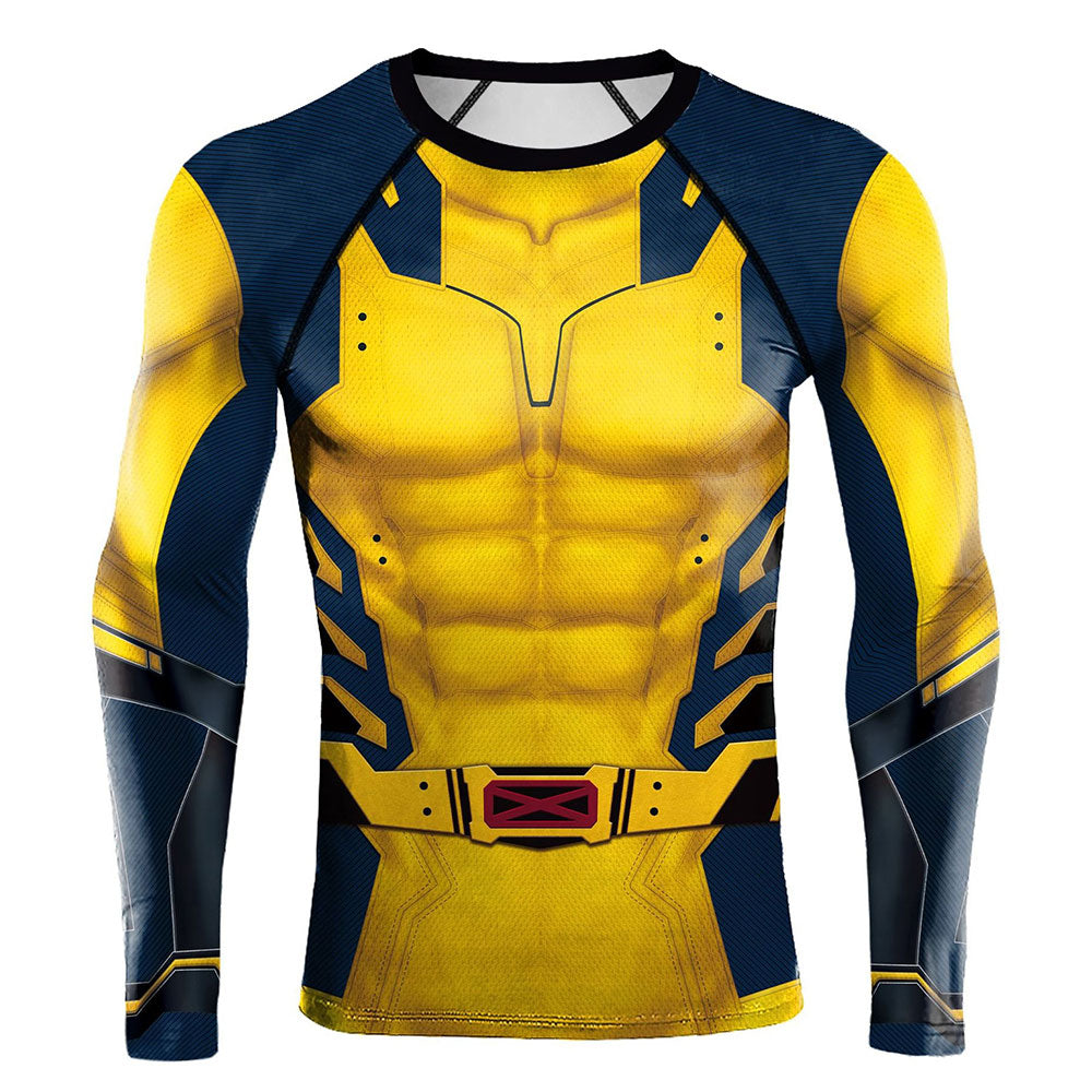 Deadpool & Wolverine (2024) Wolverine James Howlett Long Sleeve Shirt