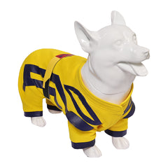 Movie Deadpool & Wolverine (2024) Wolverine Yellow Pet Dogs Cosplay Costume Outfits Halloween Carnival Suit 