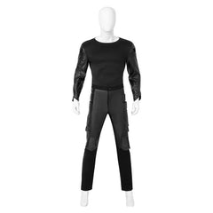 Movie Dune: Part Two (2024) Feyd-Rautha Black Stillsuit Outfits Cosplay Costume Halloween Carnival Suit