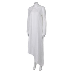 Movie Dune: Part Two (2024) Princess Irulan Corrino White Dress Outfits Cosplay Costume Halloween Carnival Suit