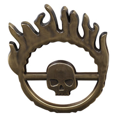 Movie Furiosa: A Mad Max Saga (2024) Furiosa Skull Metal Model Halloween Carnival Costume Accessories Props