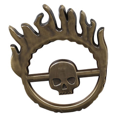 Movie Furiosa: A Mad Max Saga (2024) Furiosa Skull Metal Model Halloween Carnival Costume Accessories Props