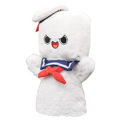 Movie Ghostbusters (2024) Stay Puft Marshmallow Man Hand Puppet Cosplay Plush Toys Cartoon Soft Stuffed Dolls Mascot Birthday Xmas Gift - Original