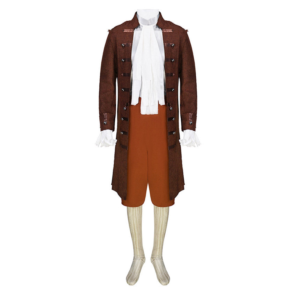 Movie Hocus Pocus 2 Billy Butcherson Brown Outfits Cosplay Costume Halloween Carnival Suit