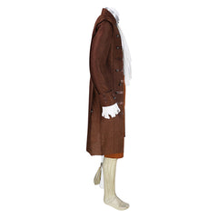 Movie Hocus Pocus 2 Billy Butcherson Brown Outfits Cosplay Costume Halloween Carnival Suit