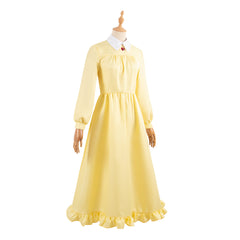 Movie Howl's Moving Castle Sophie Yellow Dress Outfits Cosplay Costume Halloween Carnival Suit