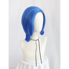 Movie Inside Out 2 (2024) Sadness Blue Wig Cosplay Accessories Halloween Carnival Props