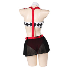 Movie Joker 2 Joker: Folie à Deux (2024) Harley Quinn Sexy Lingerie For Women Outfits Cosplay Costume Halloween Carnival Suit