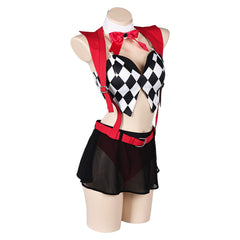 Movie Joker 2 Joker: Folie à Deux (2024) Harley Quinn Sexy Lingerie For Women Outfits Cosplay Costume Halloween Carnival Suit