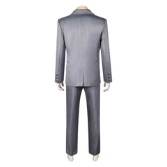 Movie Joker 2 Joker: Folie à Deux (2024) Joker Gray Suit Outfits Cosplay Costume Halloween Carnival Suit 