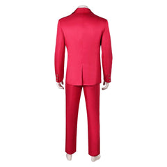 Movie Joker 2 Joker: Folie à Deux (2024) Joker Red Suit Outfits Cosplay Costume Halloween Carnival Suit