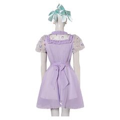 Movie K-12 Cry Baby Purple Dress Outfits Cosplay Costume Halloween Carnival Suit 