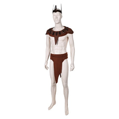 Movie Kingdom Of The Planet Of The Apes 2024 Savage Proximus Caesar King Cosplay Costume Outfits