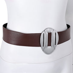 Movie Leia Brown Belt Waistband Cosplay Halloween Carnival Accessories Props