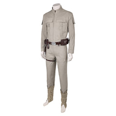 Movie Luke Skywalker Outfits Cosplay Costume Halloween Carnival Suit