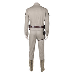 Movie Luke Skywalker Outfits Cosplay Costume Halloween Carnival Suit