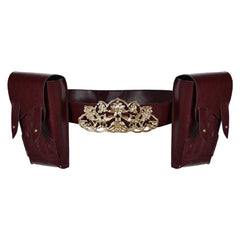 Movie Padme Amidala Brown Fanny Pack Belt Cosplay Halloween Carnival Accessories Props