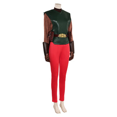 Movie Padme Amidala Coruscant Attack Pilot Clothing Cosplay Costume Outfits Halloween Carnival Suit