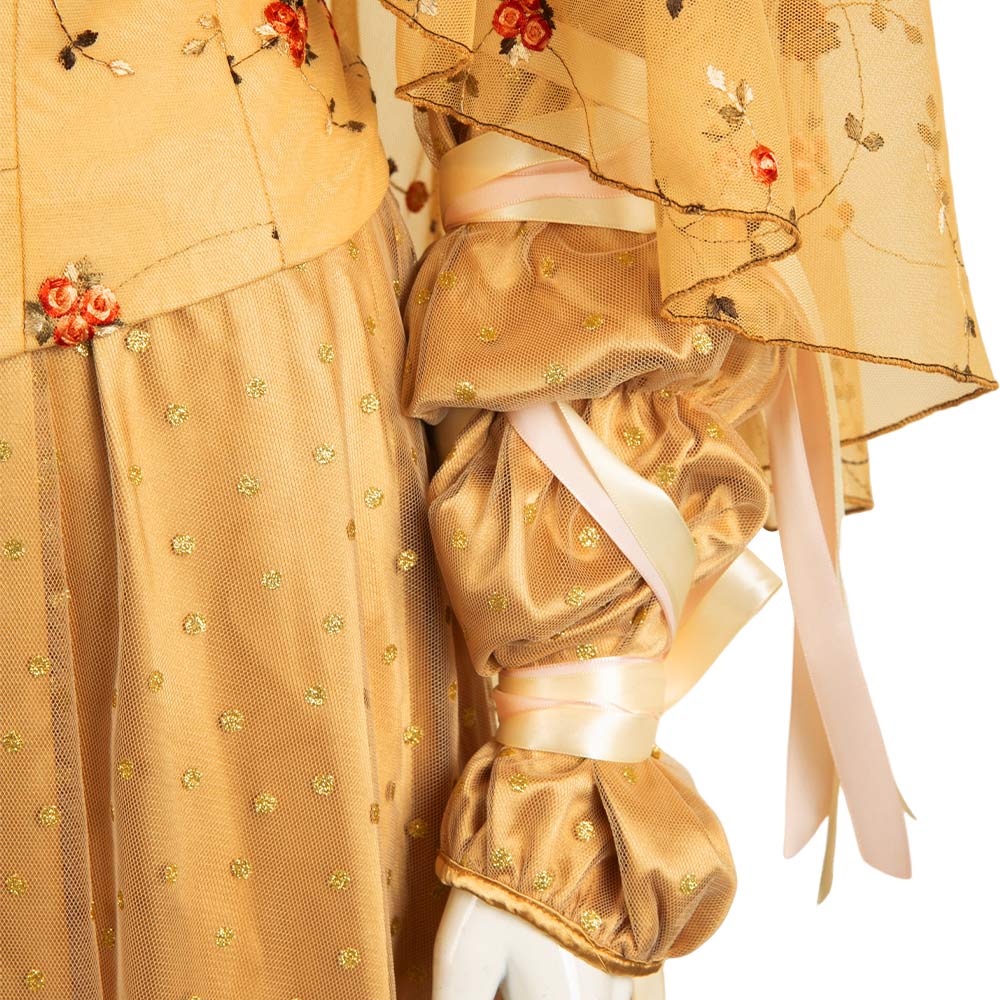 padme meadow dress corset Padme Meadow Dress, Padme Picnic Dress, Padme Costume, Padme Floral  Costume, Padme Costume, Padme Cosplay, Yellow Medieval Dress