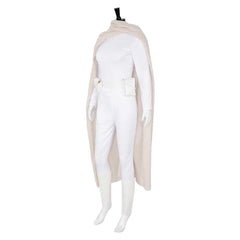 Movie Padme Amidala White Cloak Outfits Cosplay Costume Halloween Carnival Suit