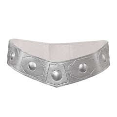 Movie Princess Leia Cosplay White Belt Waistband Halloween Carnival Costume Accessories Props