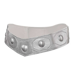 Movie Princess Leia Cosplay White Belt Waistband Halloween Carnival Costume Accessories Props