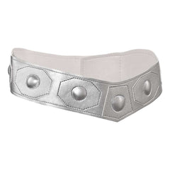 Movie Princess Leia Cosplay White Belt Waistband Halloween Carnival Costume Accessories Props