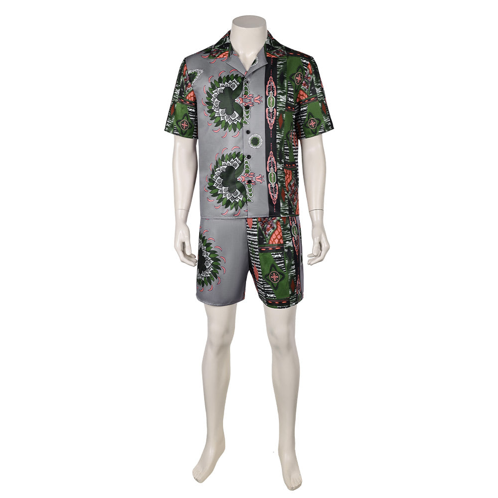 Movie Road House (2024) Dalton Gray Beach Set Outfits Cosplay Costume Halloween Carnival Suit 