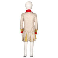 Movie Shrek Rumpelstiltskin White King Outfits Cosplay Costume Halloween Carnival Suit 