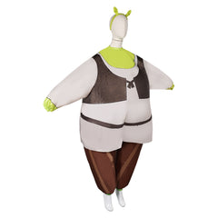 Movie Shrek Shrek Funny Inflatable Outfits Cosplay Costume Halloween Carnival Suit 