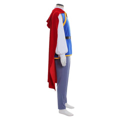 Movie Snow White Prince Florian Blue Outfits Cosplay Costume Halloween Carnival Suit