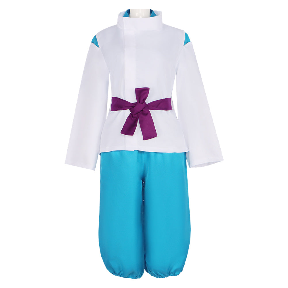 Movie Spirited Away Nigihayami Kohakunushi White Set Outfits Cosplay Costume Halloween Carnival Suit