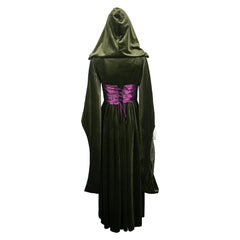 Movie Star Wars Padme Amidala Green Velvet Dress Superheroine Outfits Cosplay Costume Halloween Carnival Suit