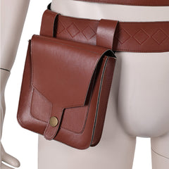 Movie Tangled Flynn Rider Brown Waitbag Cosplay Accessories Halloween Carnival Props