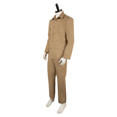 Movie The Platform 2 (2024) Brown Unisex Prison Uniform Outfits Cosplay Costume Halloween Carnival Suit