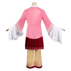 Movie White Snake 3 (2024) Baoqing Fox Pink Outfits Cosplay Costume Halloween Carnival Suit 