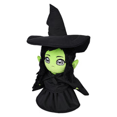 Movie Wicked (2024) Elphaba Cosplay Plush Toys Cartoon Soft Stuffed Dolls Mascot Birthday Xmas Gift