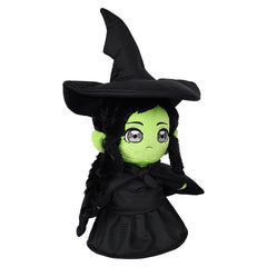 Movie Wicked (2024) Elphaba Cosplay Plush Toys Cartoon Soft Stuffed Dolls Mascot Birthday Xmas Gift