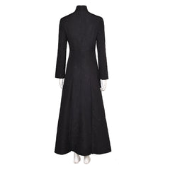 Movie Wicked (2024) Elphaba Witch Black Dress Outfit Cosplay Costume Halloween Carnival Suit