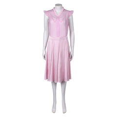 Movie Wicked (2024) Glinda Pink Dress Outfits Cosplay Costume Halloween Carnival Suit