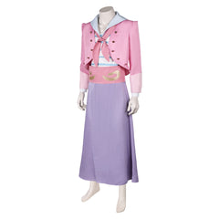 Movie Wicked (2024) Sailor Pink Outfits Cosplay Costume Halloween Carnival Suit 