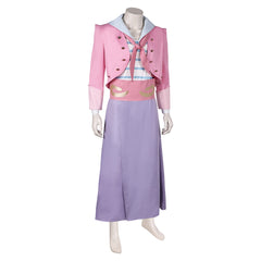 Movie Wicked (2024) Sailor Pink Outfits Cosplay Costume Halloween Carnival Suit 